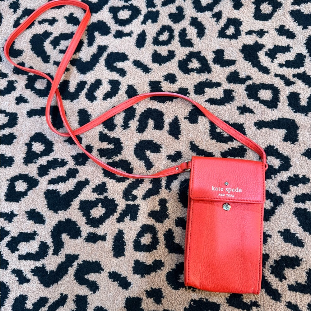 Cherry Red Kate Spade micro purse
